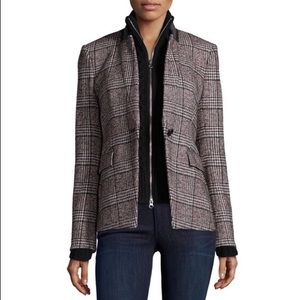 veronica beard plaid blazer